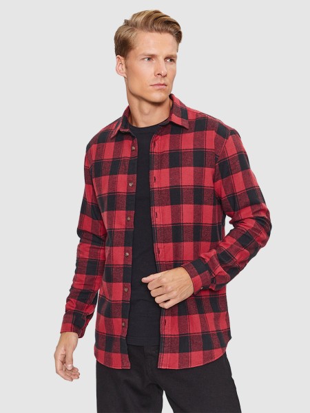 Camisa Homem Plain Jack & Jones