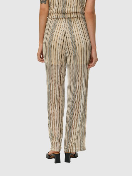 Cal�as Vero Moda Mulher Vmdemi Hw Pants Jrs Ga