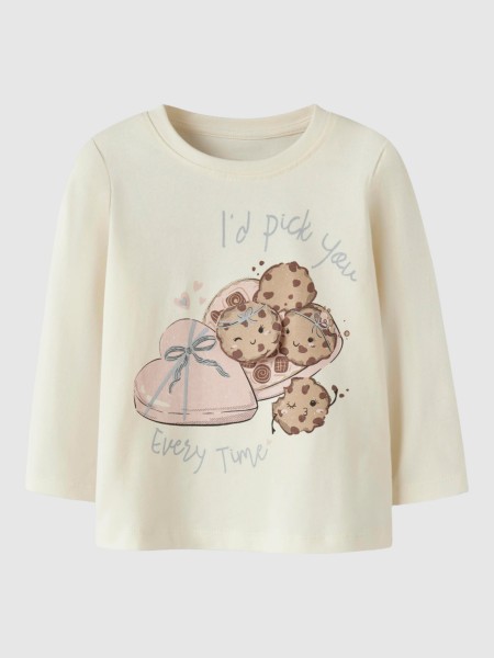 Camisola Name It Menina Nmfkaya Ls Top Box Camisola Name It Menina Nmfkaya Ls Top Box