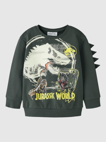 Camisola Name It Menino Nmmjal Jurassic Nreg Sweat Bru Noos Sky