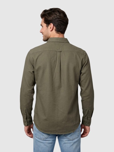 Camisa Tommy Jeans Homem Tjm Reg Flannel Shirt Ext