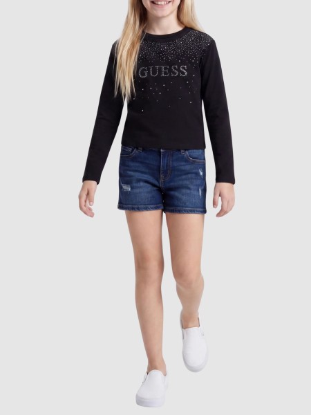Camisola Guess Menina Ls Midi T-Shirt