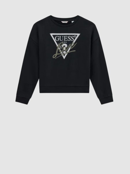 Sweatshirt Guess Menina Relaxed Regular Ls Active Top Sweatshirt Guess Menina Relaxed Regular Ls Active Top