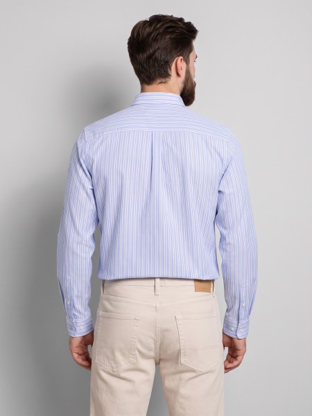 Camisa Jack & Jones Homem Jjeharvey Oxford L/s Shirt Noos Camisa Jack & Jones Homem Jjeharvey Oxford L/s Shirt Noos