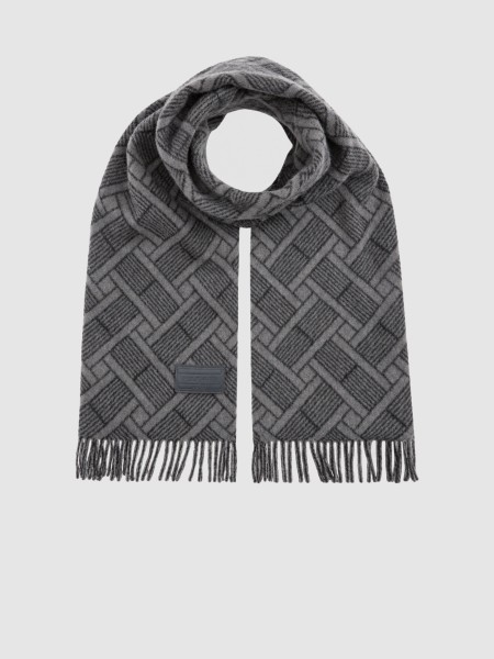 Cachecol Tommy Hilfiger Homem Th Flag Jacquard Scarf Cachecol Tommy Hilfiger Homem Th Flag Jacquard Scarf