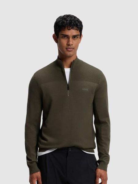 Camisola Boss Homem Kn_Momentum-X Qz