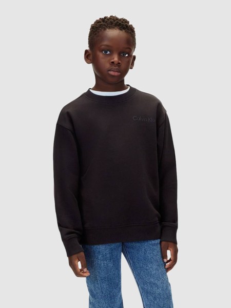 Sweatshirt Calvin Klein Menino Back Print Cn Sweatshirt