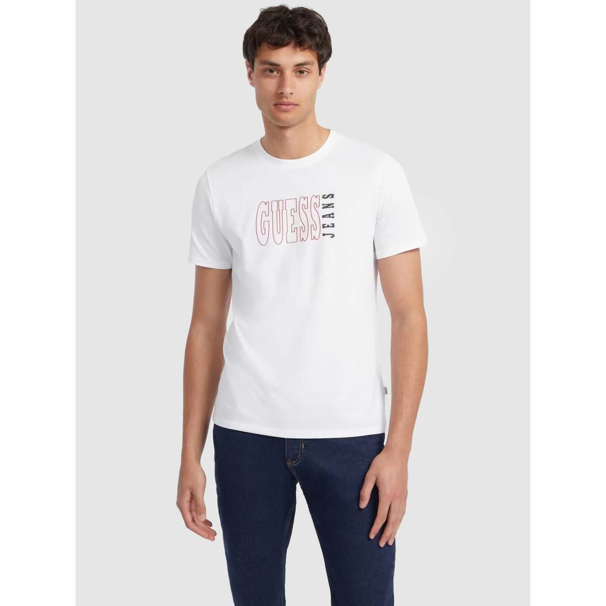 Guess Jeans Blue Organic Cotton Men's T-Shirt