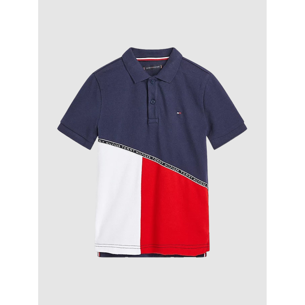 Camiseta Tommy Hilfiger Logo Bordado Masculino – Mr. Boss